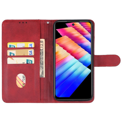 For Infinix Hot 30 Play NFC Leather Phone Case(Red) - Infinix Cases by PMC Jewellery | Online Shopping South Africa | PMC Jewellery | Buy Now Pay Later Mobicred