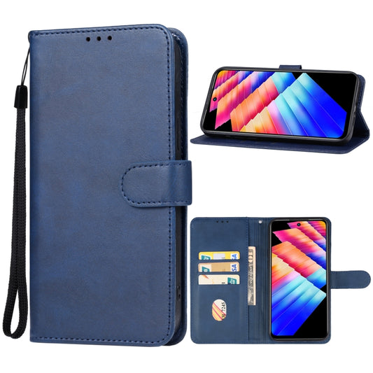 For Infinix Hot 30 Play NFC Leather Phone Case(Blue) - Infinix Cases by PMC Jewellery | Online Shopping South Africa | PMC Jewellery | Buy Now Pay Later Mobicred