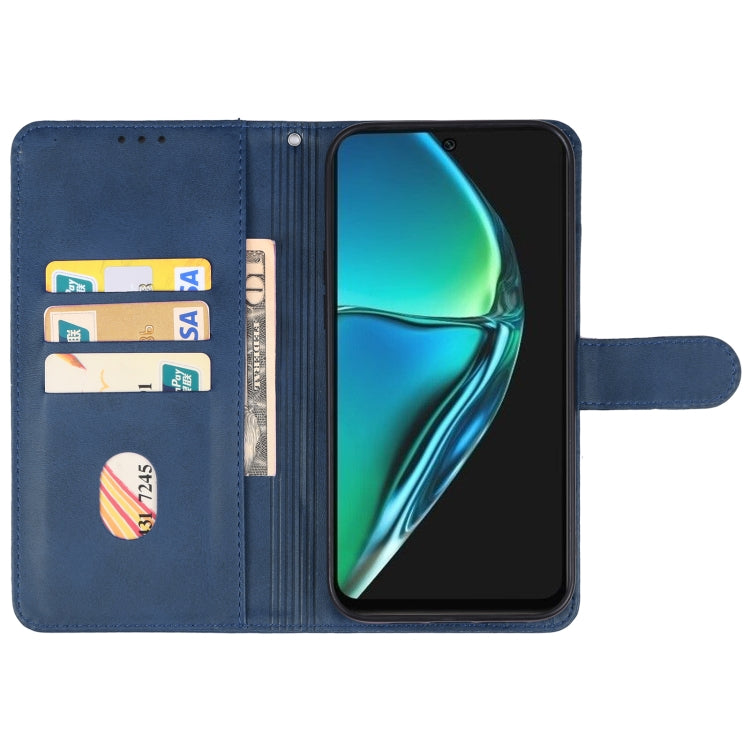 For Infinix Hot 40i Leather Phone Case(Blue) - Infinix Cases by PMC Jewellery | Online Shopping South Africa | PMC Jewellery | Buy Now Pay Later Mobicred