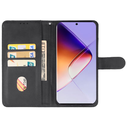 For Infinix Note 40 Leather Phone Case(Black) - Infinix Cases by PMC Jewellery | Online Shopping South Africa | PMC Jewellery | Buy Now Pay Later Mobicred