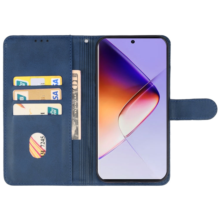 For Infinix Note 40 Leather Phone Case(Blue) - Infinix Cases by PMC Jewellery | Online Shopping South Africa | PMC Jewellery | Buy Now Pay Later Mobicred