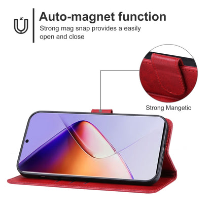 For Infinix Note 40 Pro+ 5G Leather Phone Case(Red) - Infinix Cases by PMC Jewellery | Online Shopping South Africa | PMC Jewellery | Buy Now Pay Later Mobicred