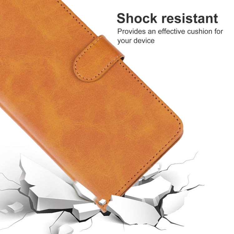 For Xiaomi Redmi Note 12R Leather Phone Case(Brown) - free shipping - PMC TechLife - Order now!