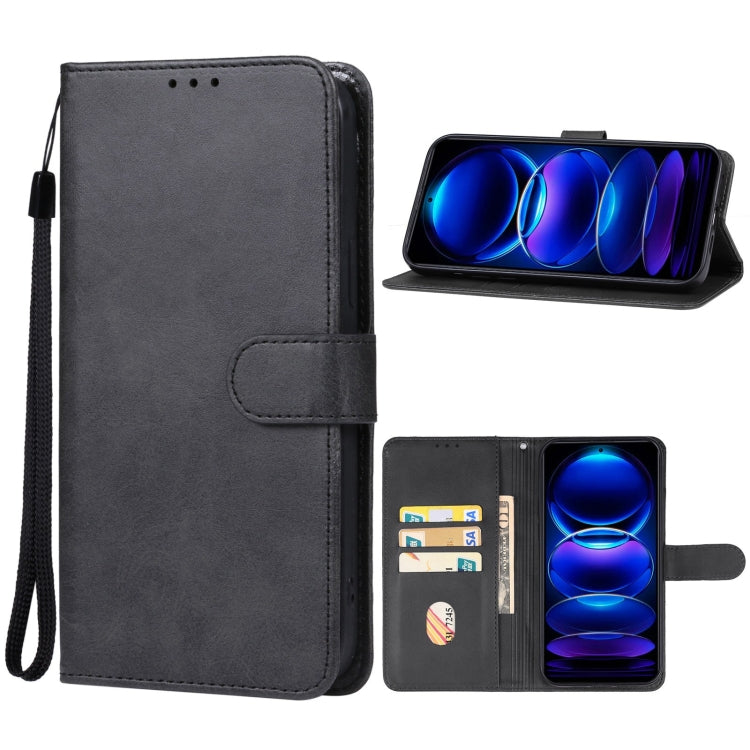 For Xiaomi Redmi Note 13 Pro 5G Leather Phone Case(Black) - Xiaomi Cases by PMC Jewellery | Online Shopping South Africa | PMC Jewellery | Buy Now Pay Later Mobicred