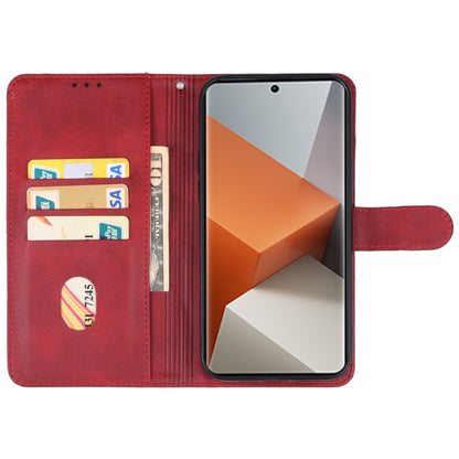 For Xiaomi Redmi Note 13 Pro+ Leather Phone Case(Red) - Xiaomi Cases by PMC Jewellery | Online Shopping South Africa | PMC Jewellery | Buy Now Pay Later Mobicred