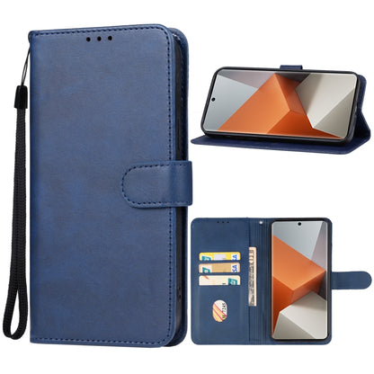 For Xiaomi Redmi Note 13 Pro+ Leather Phone Case(Blue) - Xiaomi Cases by PMC Jewellery | Online Shopping South Africa | PMC Jewellery | Buy Now Pay Later Mobicred