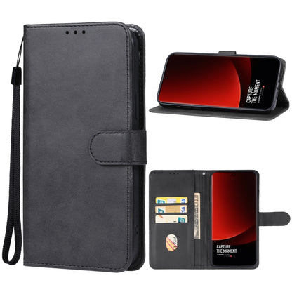 For Xiaomi 14 Ultra Leather Phone Case(Black) - 14 Ultra Cases by PMC Jewellery | Online Shopping South Africa | PMC Jewellery | Buy Now Pay Later Mobicred