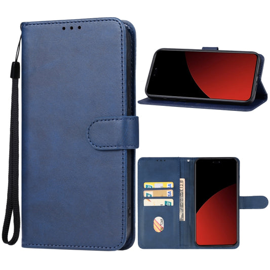 For Xiaomi Civi 4 Pro Leather Phone Case(Blue) - Xiaomi Cases by PMC Jewellery | Online Shopping South Africa | PMC Jewellery | Buy Now Pay Later Mobicred