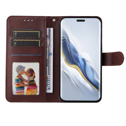 For Honor Magic6 Pro Classic Calf Texture Flip Leather Phone Case(Brown) - Honor Cases by PMC Jewellery | Online Shopping South Africa | PMC Jewellery | Buy Now Pay Later Mobicred