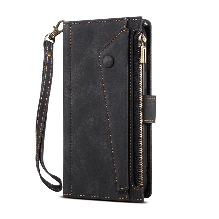 For Google Pixel 8 Pro ESEBLE Retro Frosted RFID Flip Leather Phone Case(Black) - Google Cases by ESEBLE | Online Shopping South Africa | PMC TechLife | Buy Now Pay Later Mobicred
