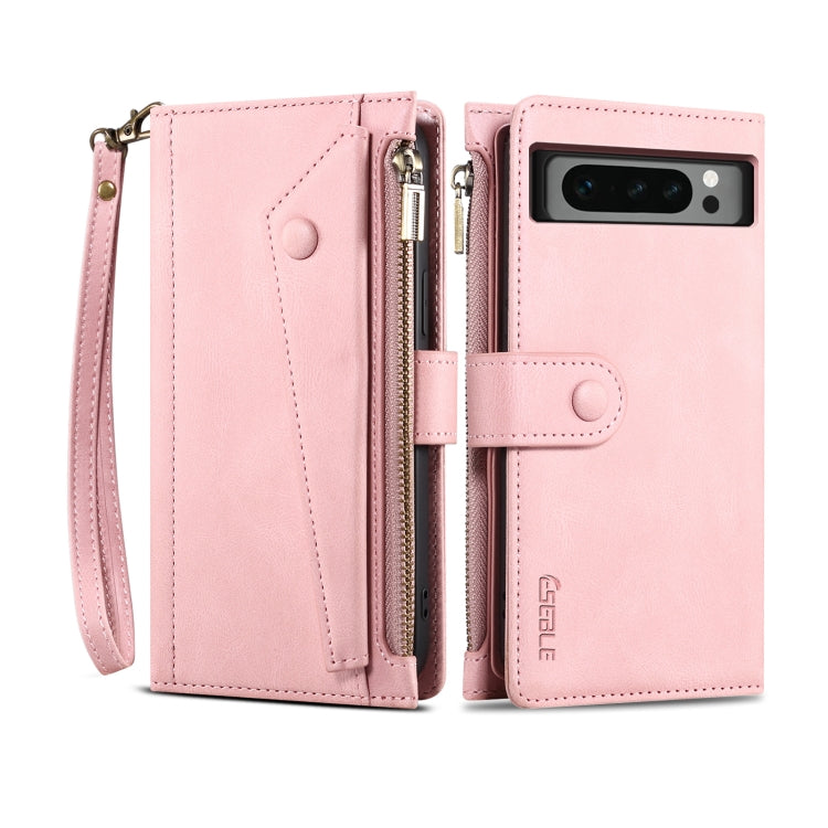 For Google Pixel 8 Pro ESEBLE Retro Frosted RFID Flip Leather Phone Case(Rose Gold) - Google Cases by ESEBLE | Online Shopping South Africa | PMC TechLife | Buy Now Pay Later Mobicred