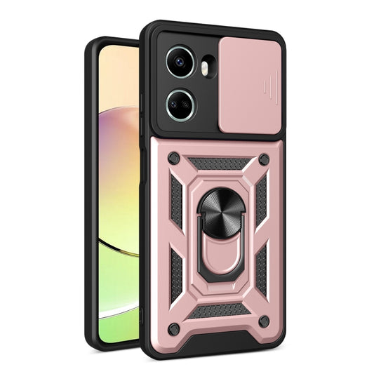 For Huawei nova 10 SE Sliding Camera Cover Design TPU+PC Phone Case(Rose Gold) - Huawei Cases by PMC Jewellery | Online Shopping South Africa | PMC Jewellery