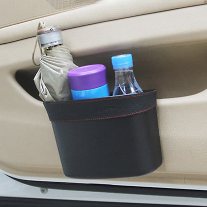 Car Trash Can Car Hanging Sundries Storage Box(Black) - Stowing Tidying by PMC Jewellery | Online Shopping South Africa | PMC Jewellery | Buy Now Pay Later Mobicred