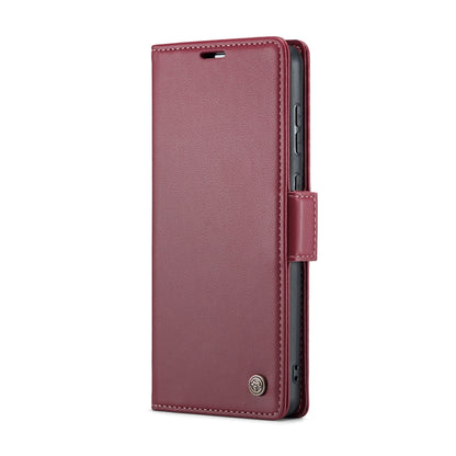 For Samsung Galaxy S20+ CaseMe 023 Butterfly Buckle Litchi Texture RFID Anti-theft Leather Phone Case(Wine Red) - Galaxy Phone Cases by CaseMe | Online Shopping South Africa | PMC Jewellery | Buy Now Pay Later Mobicred