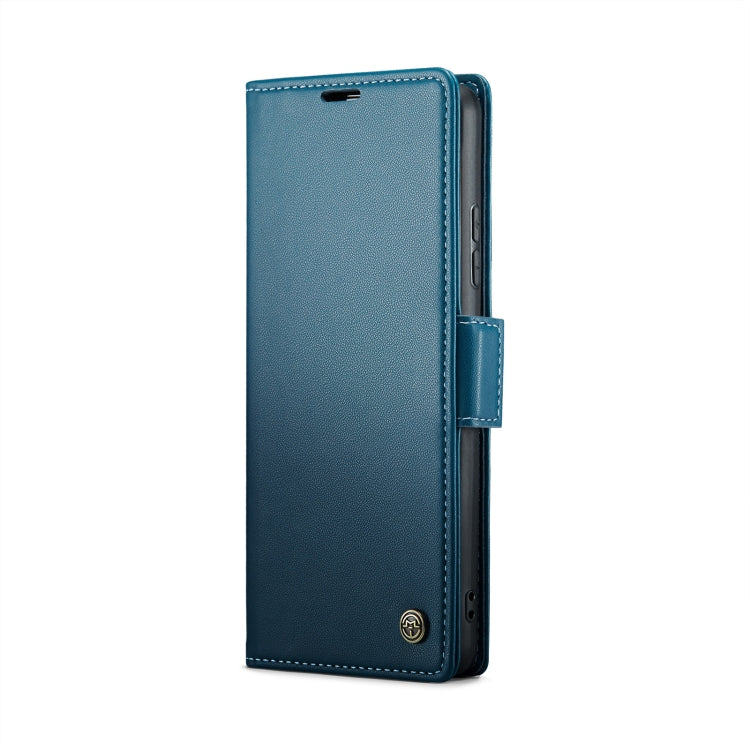 For Xiaomi 14 CaseMe 023 Butterfly Buckle Litchi Texture RFID Anti-theft Leather Phone Case(Blue) - 14 Cases by CaseMe | Online Shopping South Africa | PMC Jewellery | Buy Now Pay Later Mobicred