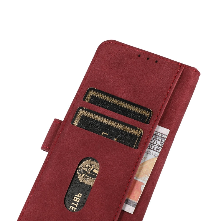 For Xiaomi Redmi Note 13 KHAZNEH Matte Texture Leather Phone Case(Red) - Note 13 Cases by PMC Jewellery | Online Shopping South Africa | PMC Jewellery | Buy Now Pay Later Mobicred