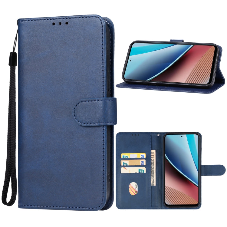 For Motorola Moto G Stylus 2023 4G Leather Phone Case(Blue) - Motorola Cases by PMC Jewellery | Online Shopping South Africa | PMC Jewellery | Buy Now Pay Later Mobicred