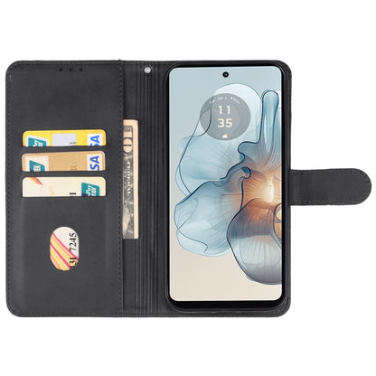 For Motorola Moto G24 Power Leather Phone Case(Black) - Motorola Cases by PMC Jewellery | Online Shopping South Africa | PMC Jewellery | Buy Now Pay Later Mobicred