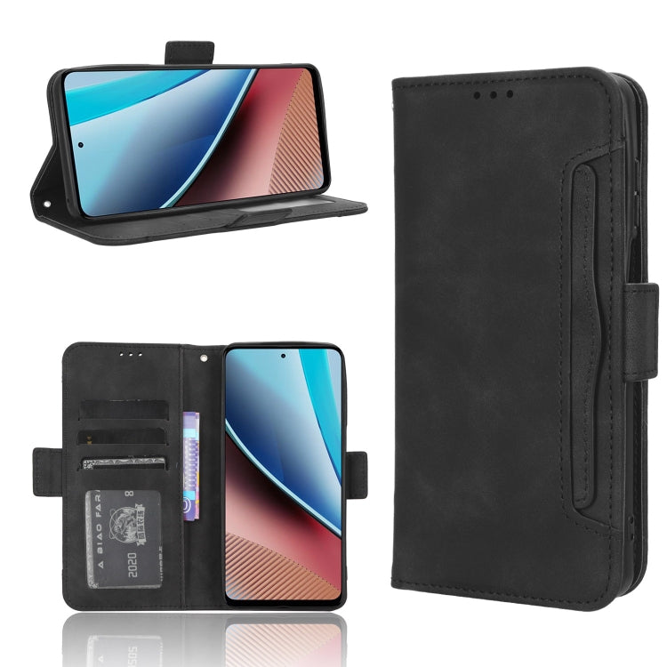 For Motorola Moto G Stylus 5G 2023 Skin Feel Calf Texture Card Slots Leather Phone Case(Black) - Motorola Cases by PMC Jewellery | Online Shopping South Africa | PMC Jewellery | Buy Now Pay Later Mobicred