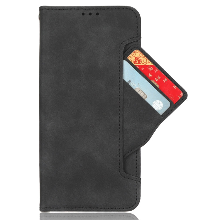 For Motorola Moto G Stylus 5G 2023 Skin Feel Calf Texture Card Slots Leather Phone Case(Black) - Motorola Cases by PMC Jewellery | Online Shopping South Africa | PMC Jewellery | Buy Now Pay Later Mobicred