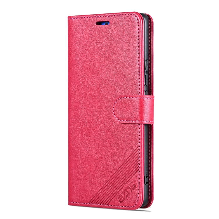 For vivo X100 5G AZNS Sheepskin Texture Flip Leather Phone Case(Red) - X100 Cases by AZNS | Online Shopping South Africa | PMC Jewellery | Buy Now Pay Later Mobicred