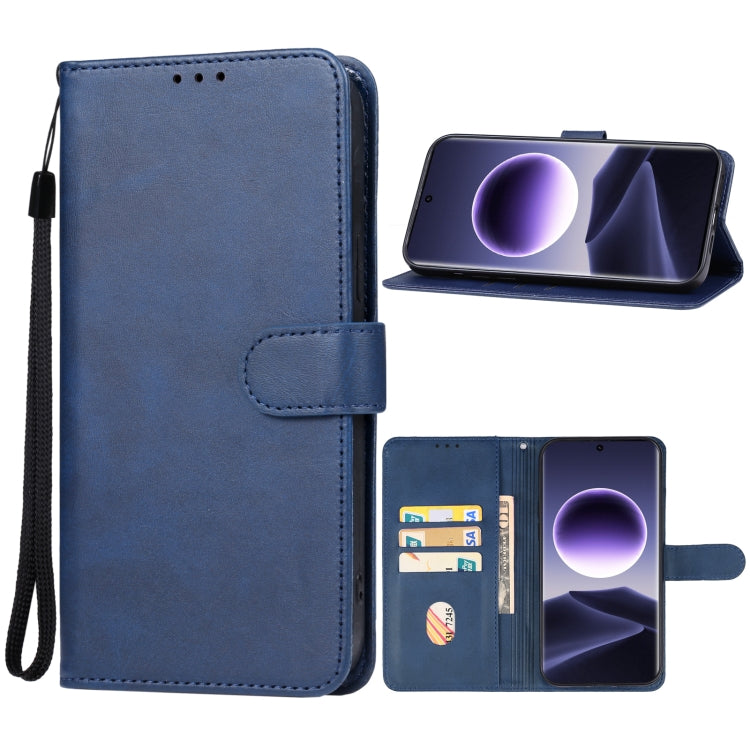 For OPPO Find X7 Leather Phone Case(Blue) - Find X7 Cases by PMC Jewellery | Online Shopping South Africa | PMC Jewellery | Buy Now Pay Later Mobicred