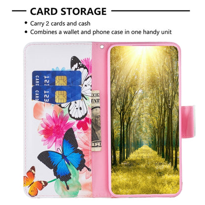 For Xiaomi Redmi K70 / K70 Pro Colored Drawing Pattern Leather Phone Case(Butterflies) - K70 Pro Cases by PMC Jewellery | Online Shopping South Africa | PMC Jewellery | Buy Now Pay Later Mobicred