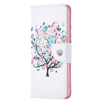 For Xiaomi Redmi K70 / K70 Pro Colored Drawing Pattern Leather Phone Case(Tree) - K70 Pro Cases by PMC Jewellery | Online Shopping South Africa | PMC Jewellery | Buy Now Pay Later Mobicred