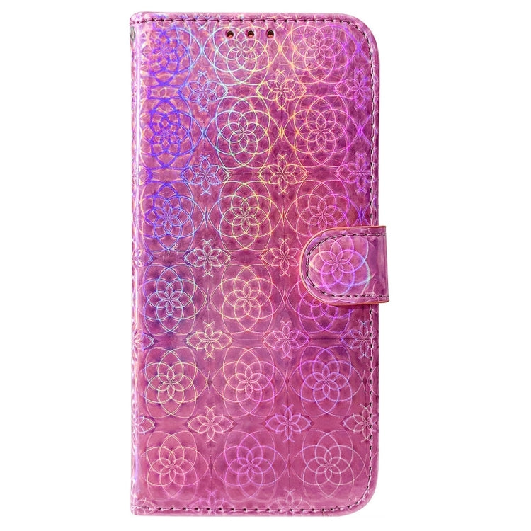 For Tecno Spark 10 / Spark 10C Colorful Magnetic Buckle Leather Phone Case(Pink) - Tecno Cases by PMC Jewellery | Online Shopping South Africa | PMC Jewellery