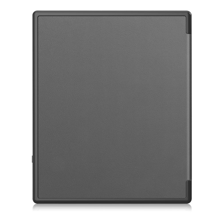 For Kobo Elipsa 2E Solid Color Deformation TPU Leather Smart Tablet Case(Grey) - Others by PMC TechLife | Online Shopping South Africa | PMC TechLife | Buy Now Pay Later Mobicred
