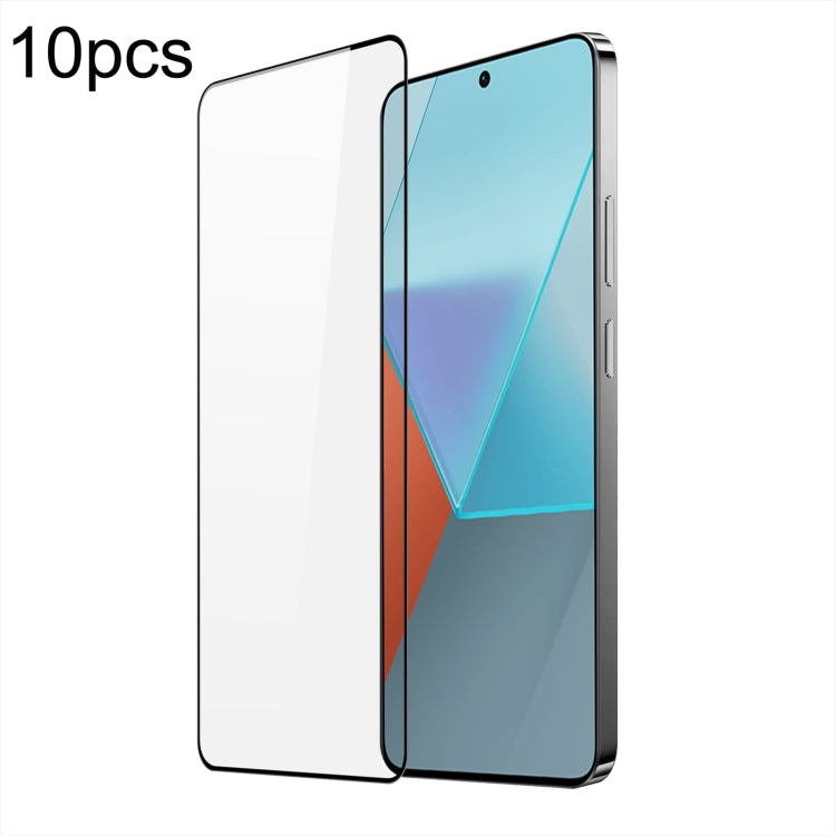 For Xiaomi Redmi Note 13 Pro 4G 10pcs DUX DUCIS 0.33mm 9H Medium Alumina Tempered Glass Film - Note 13 Pro Cases by DUX DUCIS | Online Shopping South Africa | PMC Jewellery | Buy Now Pay Later Mobicred