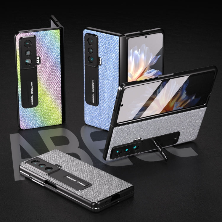 For Honor Magic Vs ABEEL Integrated Diamond Series Phone Case with Holder(Rainbow) - Honor Cases by PMC TechLife | Online Shopping South Africa | PMC TechLife | Buy Now Pay Later Mobicred