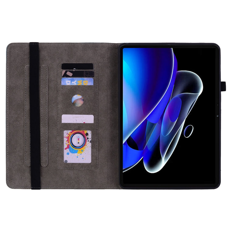 For Realme Pad X Butterfly Rose Embossed Leather Tablet Case(Red) - Realme by PMC TechLife | Online Shopping South Africa | PMC TechLife | Buy Now Pay Later Mobicred