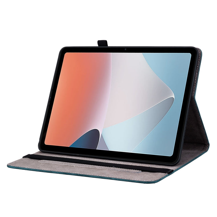 For OPPO Pad Air Butterfly Rose Embossed Leather Tablet Case(Dark Blue) - free shipping - PMC TechLife - Order now!