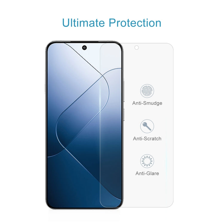 For Xiaomi 14 10pcs 0.26mm 9H 2.5D Tempered Glass Film - 14 Tempered Glass by PMC Jewellery | Online Shopping South Africa | PMC Jewellery