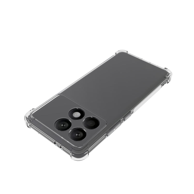 For Xiaomi Redmi K70 Pro Shockproof Non-slip Thickening TPU Phone Case(Transparent) - K70 Pro Cases by PMC Jewellery | Online Shopping South Africa | PMC Jewellery | Buy Now Pay Later Mobicred