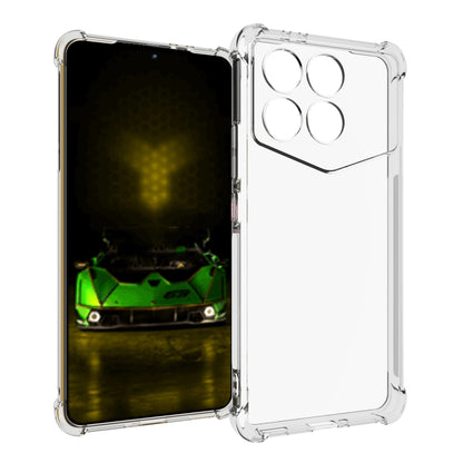 For Xiaomi Redmi K70 Pro Champion Shockproof Non-slip Thickening TPU Phone Case(Transparent) - K70 Pro Cases by PMC Jewellery | Online Shopping South Africa | PMC Jewellery | Buy Now Pay Later Mobicred