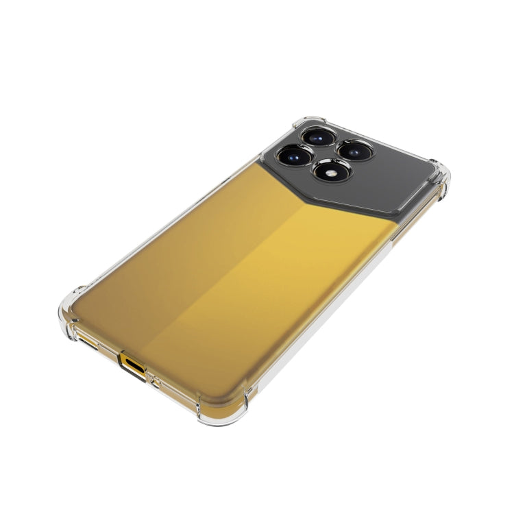 For Xiaomi Redmi K70 Pro Champion Shockproof Non-slip Thickening TPU Phone Case(Transparent) - K70 Pro Cases by PMC Jewellery | Online Shopping South Africa | PMC Jewellery | Buy Now Pay Later Mobicred