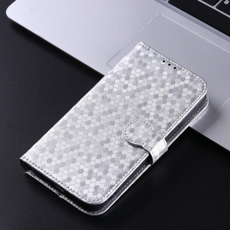 For Google Pixel 9 Pro XL Honeycomb Dot Texture Leather Phone Case(Silver) - free shipping - PMC TechLife - Order now!