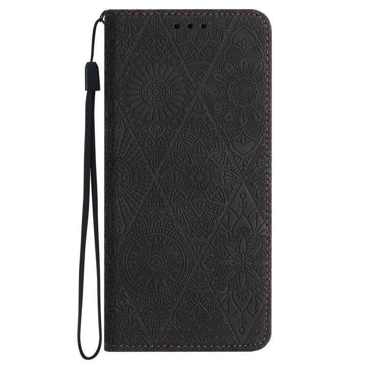 For Xiaomi 12 Lite Ethnic Embossed Adsorption Leather Phone Case(Black) - Xiaomi Cases by PMC Jewellery | Online Shopping South Africa | PMC Jewellery | Buy Now Pay Later Mobicred