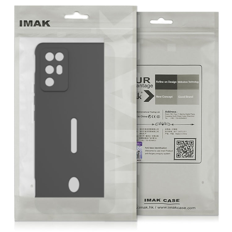 For Meizu 20 5G imak UC-4 Series Straight Edge TPU Phone Case(White) - Meizu by imak | Online Shopping South Africa | PMC Jewellery | Buy Now Pay Later Mobicred