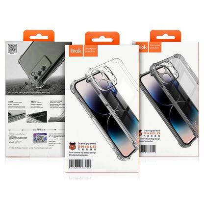 For Xiaomi 14 Pro 5G imak Shockproof Airbag TPU Phone Case(Transparent) - 14 Pro Cases by imak | Online Shopping South Africa | PMC Jewellery | Buy Now Pay Later Mobicred