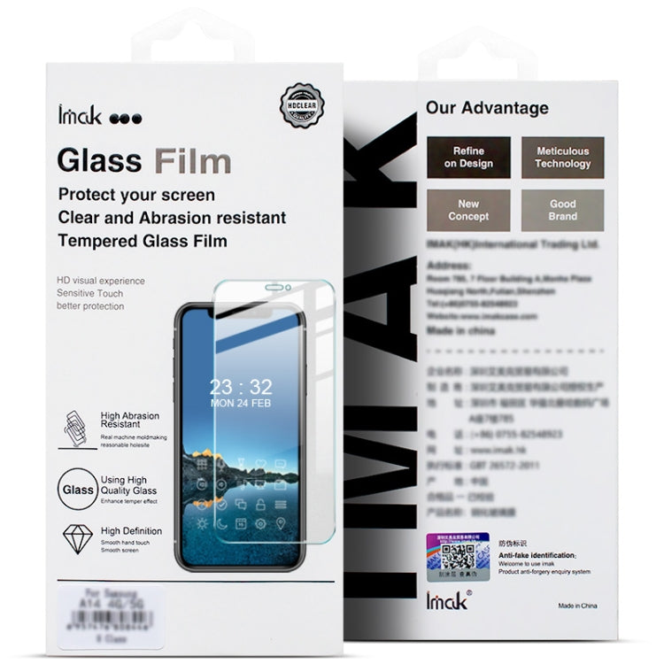 For OPPO A2x 5G IMAK H Series Tempered Glass Film - OPPO Tempered Glass by imak | Online Shopping South Africa | PMC Jewellery | Buy Now Pay Later Mobicred