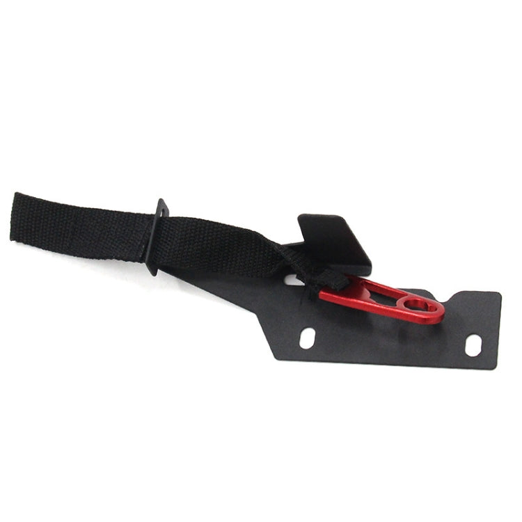 For Ford F-150 2009-2018 Car Rear Seat Release Belt with Buckle(Red) - Seat Accessories by PMC Jewellery | Online Shopping South Africa | PMC Jewellery | Buy Now Pay Later Mobicred