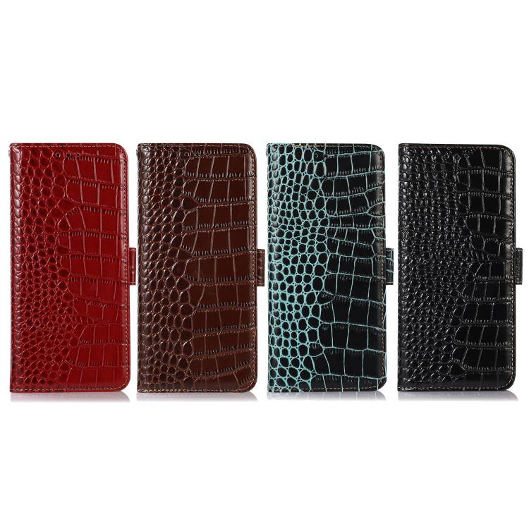 For iPhone 17 Pro Crocodile Top Layer Cowhide Leather Phone Case(Red) - free shipping - PMc TechLife - Order now!