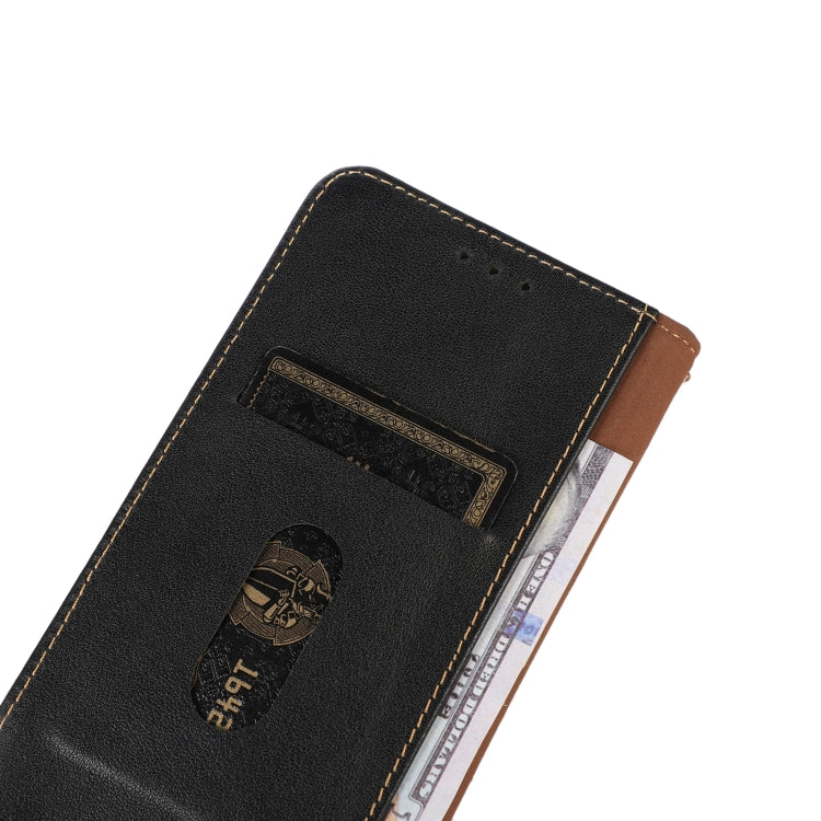 For iPhone 16 Pro KHAZNEH Nappa Top Layer Cowhide Leather Phone Case(Black) - iPhone 16 Pro Cases by PMC TechLife | Online Shopping South Africa | PMC TechLife | Buy Now Pay Later Mobicred
