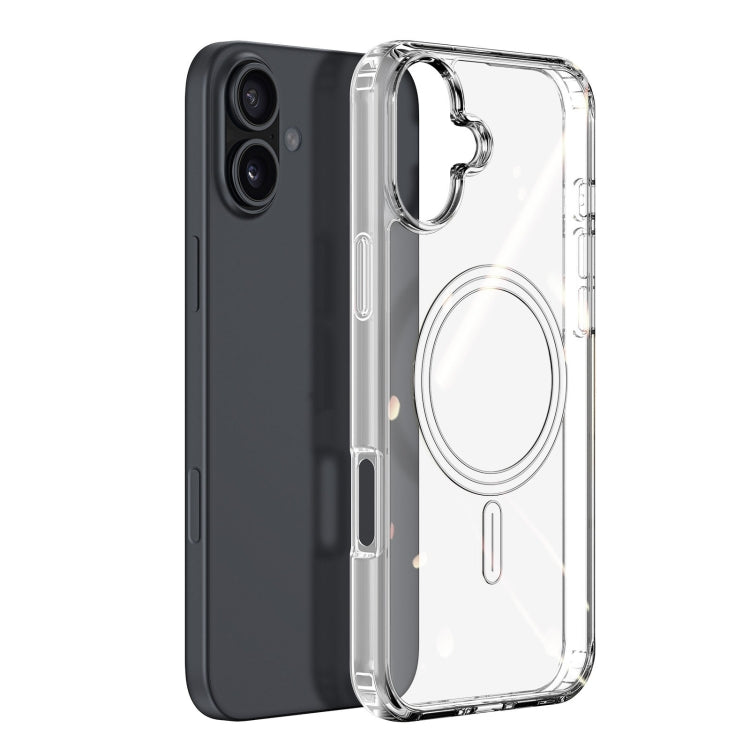 For iPhone 16 DUX DUCIS Clin Mag Series Magsafe TPU Phone Case(Transparent) - iPhone 16 Cases by DUX DUCIS | Online Shopping South Africa | PMC Jewellery | Buy Now Pay Later Mobicred