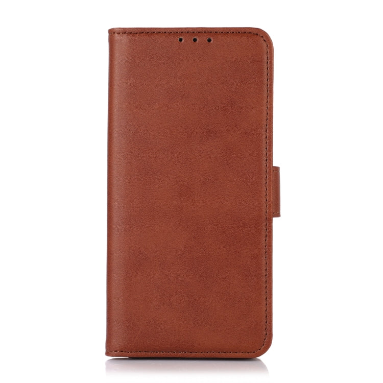 For iPhone 16 Cow Texture Leather Phone Case(Brown) - iPhone 16 Cases by PMC Jewellery | Online Shopping South Africa | PMC Jewellery | Buy Now Pay Later Mobicred