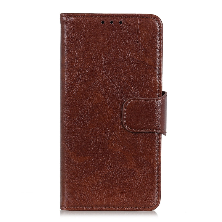 For iPhone 16 Nappa Texture Leather Case(Brown) - iPhone 16 Cases by PMC TechLife | Online Shopping South Africa | PMC TechLife | Buy Now Pay Later Mobicred