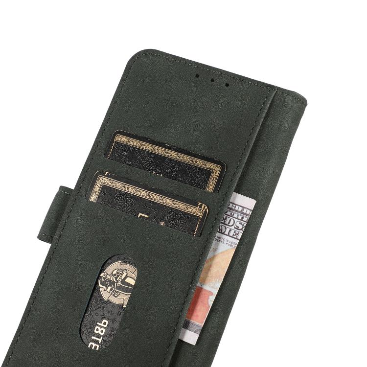For iPhone 17 KHAZNEH Matte Texture Leather Phone Case(Green) - free shipping - PMc TechLife - Order now!